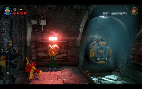 乐高蝙蝠侠飞跃高谭市第一关攻略4