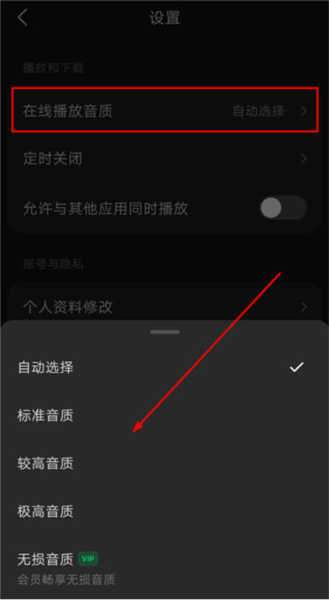 汽水音乐怎么修改播放音质