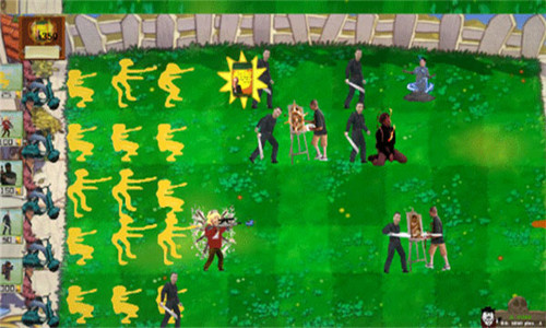 植物大战僵尸鬼畜全明星版宣传图