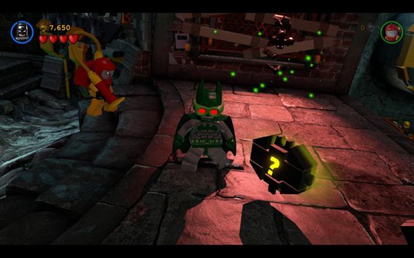 乐高蝙蝠侠飞跃高谭市第一关攻略2