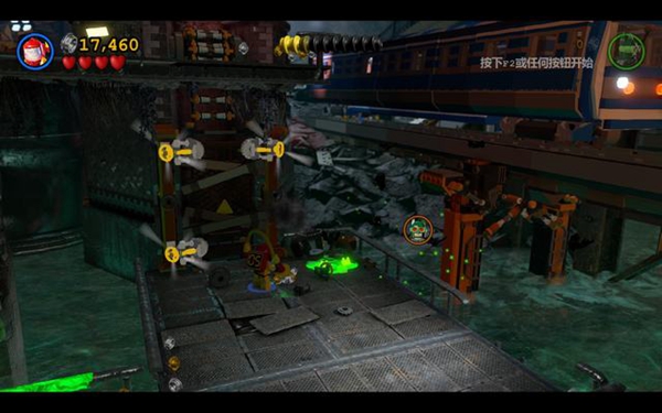 乐高蝙蝠侠飞跃高谭市第一关攻略8