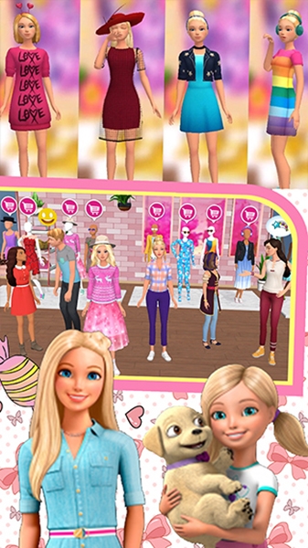 芭比之梦想豪宅游戏图