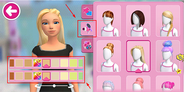 芭比梦想豪宅怎么换装图片3