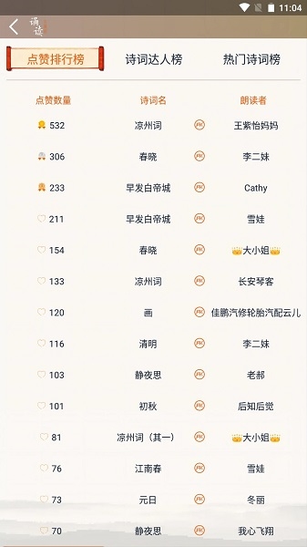 古诗词诵读app图片