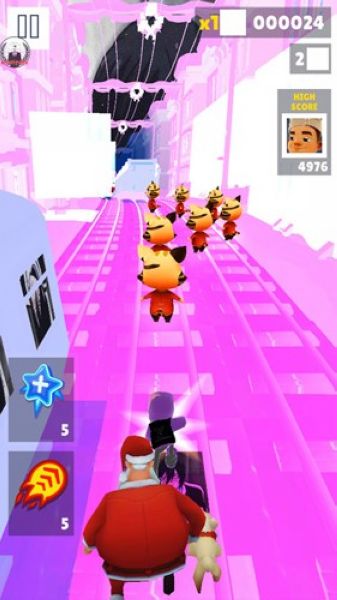 地铁跑酷安神定制版图片