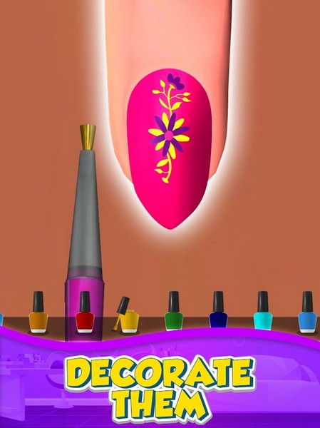 美甲沙龙3D图片