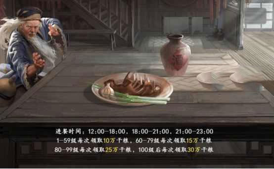 新射雕群侠传之铁血丹心干粮囤积技巧介绍图片2