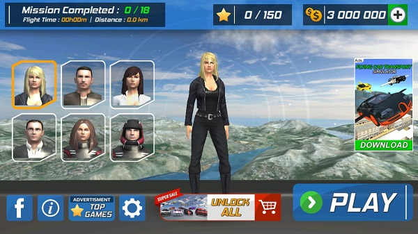 飞行员模拟器无限金币版图片