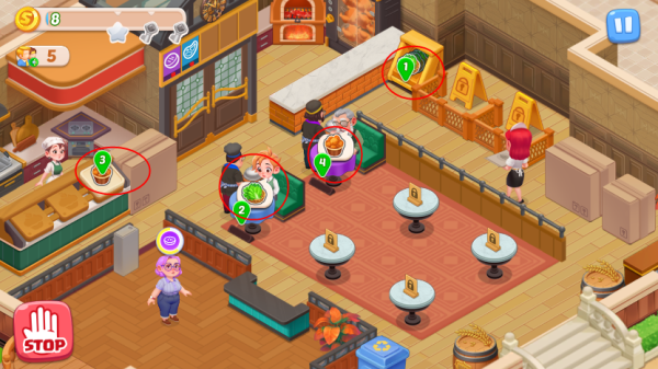 快乐晚餐故事游戏玩法5