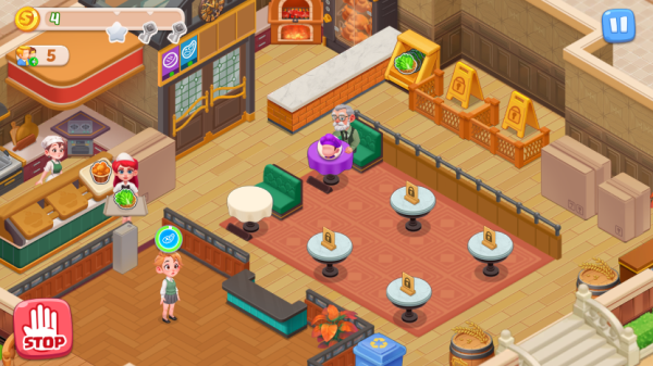 快乐晚餐故事游戏玩法4