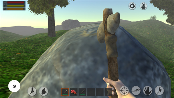 森林生存游戏玩法