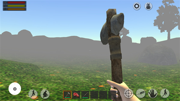 森林生存游戏玩法