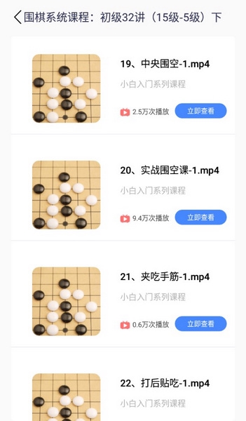 围棋入门教学练习软件截图3