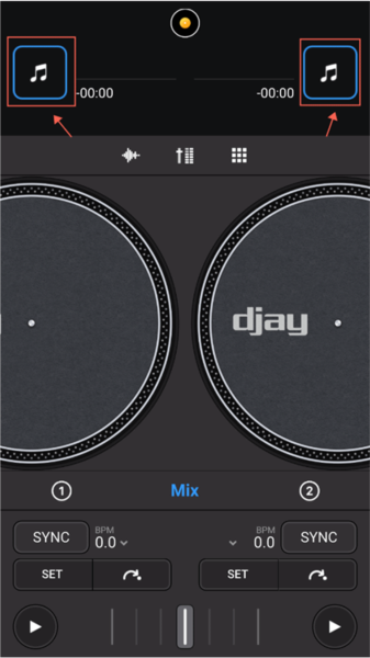 djay打碟软件怎么导入歌曲截图1