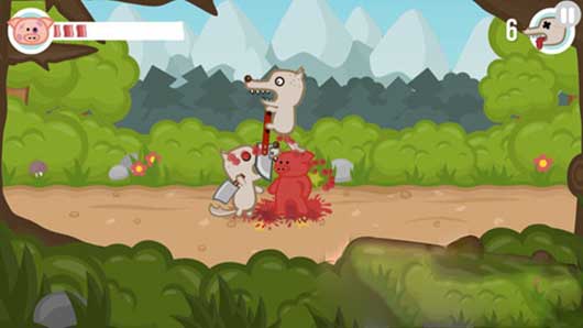 战斗小猪被夹击战斗技巧图片1