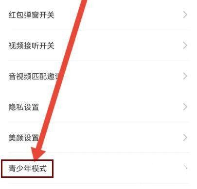 青少年模式设置教程2