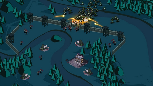 火柴人世界Z僵尸战争TD截图1