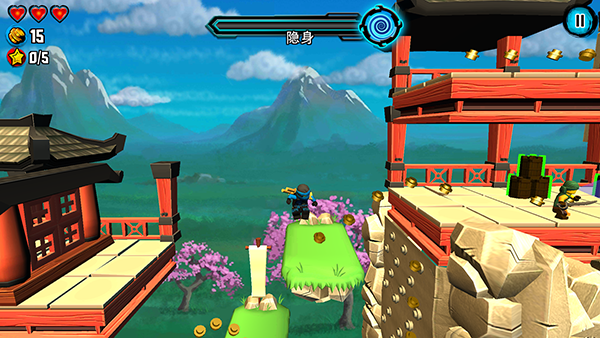 乐高幻影忍者天际飞行截图