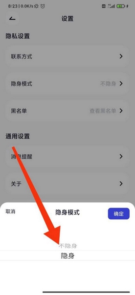 隐身模式设置教程4
