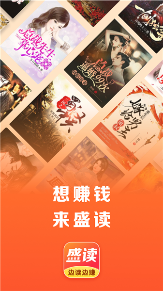 盛读小说app宣传图