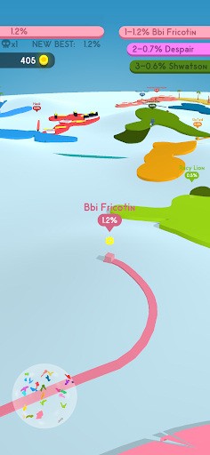 圈出一块地图片