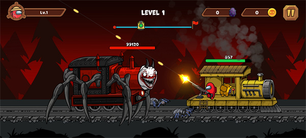 查尔斯小火车生存射击玩法技巧1