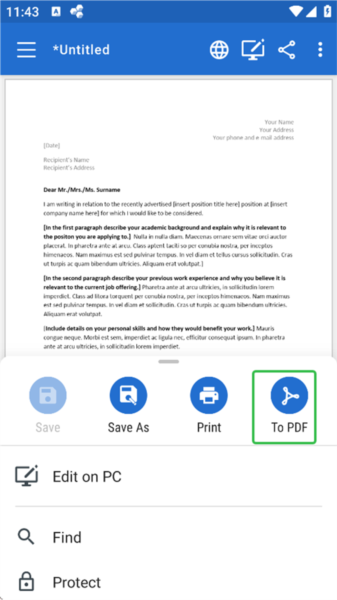 如何将其他文档转换为PDF格式配图4