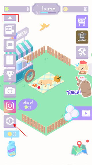 圣代野餐怎么设置中文