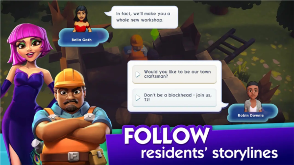 模拟人生城镇故事图片