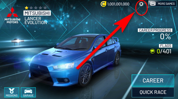 狂野飙车极速版2怎么调画质截图1