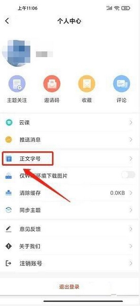 正文字体大小设置教程2