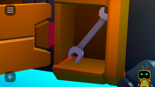 微型机器人传送门逃脱第一关攻略2