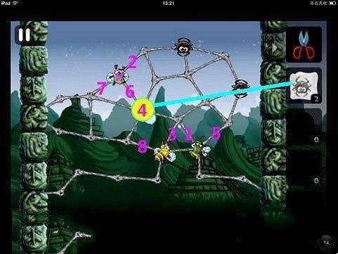 贪婪的蜘蛛7-11关攻略图片5