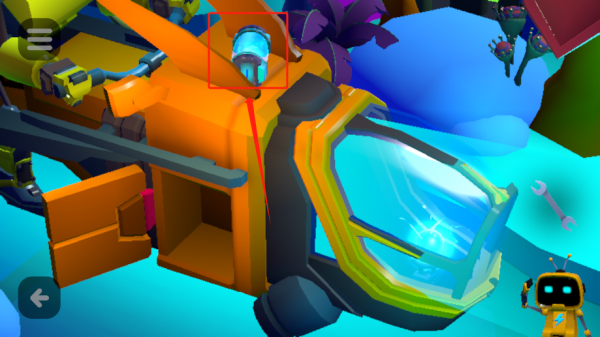 微型机器人传送门逃脱第一关攻略4