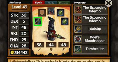 Battleheart装备详情1