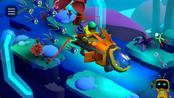 微型机器人传送门逃脱第一关攻略8