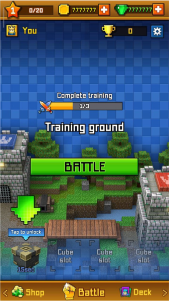 像素皇室战争游戏玩法图片1